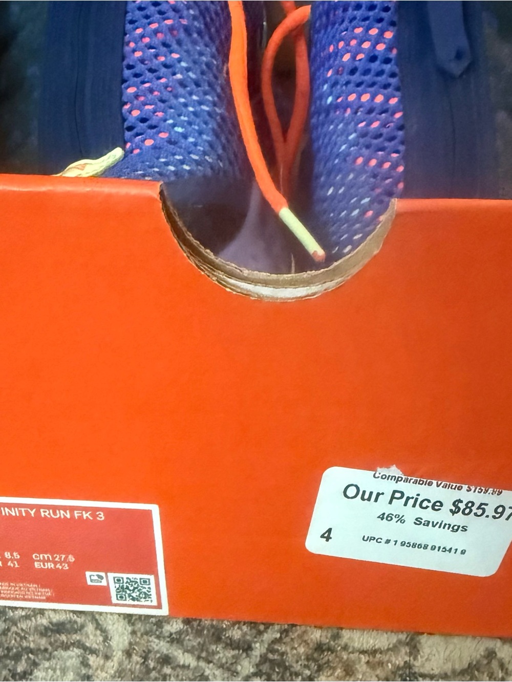 Nike PG 4 Gatorade Purple Running shoes